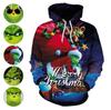 Men New The Hoodies 3d Printed Pullover Sweatshirt Christmas Cosplay Coat