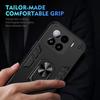 Dla Xiaomi 15 Etui PC+TPU Odporne na upadki Pokrowiec na telefon z pierścieniową podstawką