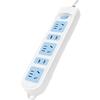 BULL 5-Outlet Power Strip with Individual and Master Switches, 5m Cable CN plug (adapter included)