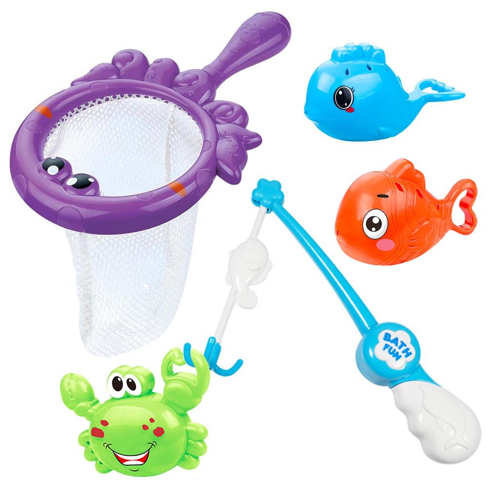 Bath Educational Fishing Baby Water Play Fishing Popular Gifts Storage Bag Toys, Toys, Toys, Toys, Games, Water, Play, Boys, Girls, Rankings,