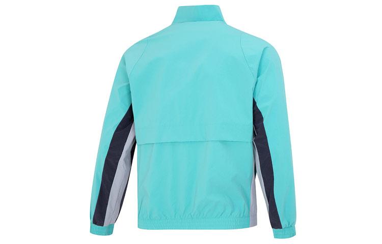 Adidas Jackets Men's Green Stand Collar Moderate Workwear HM5147