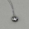 Used SWAROVSKI Necklace Blue Stone Necklace