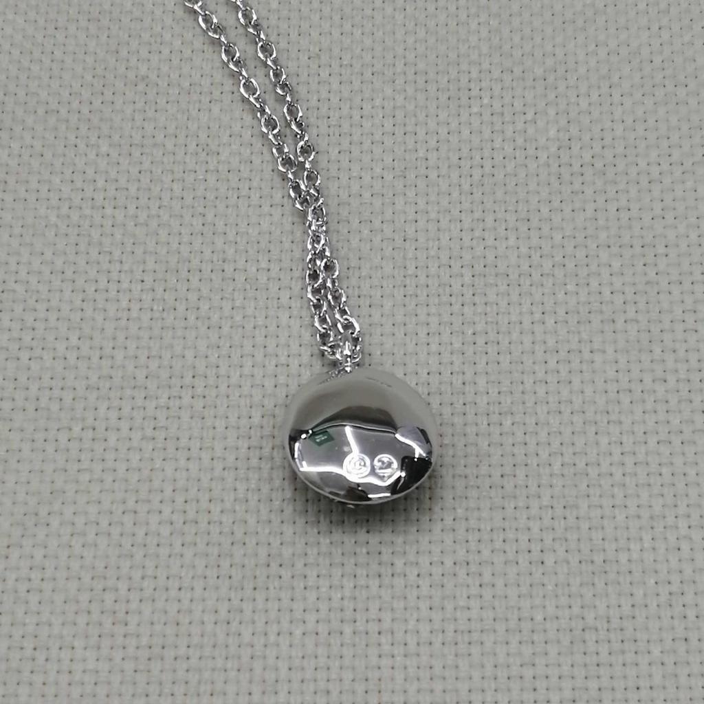 Used SWAROVSKI Necklace Blue Stone Necklace