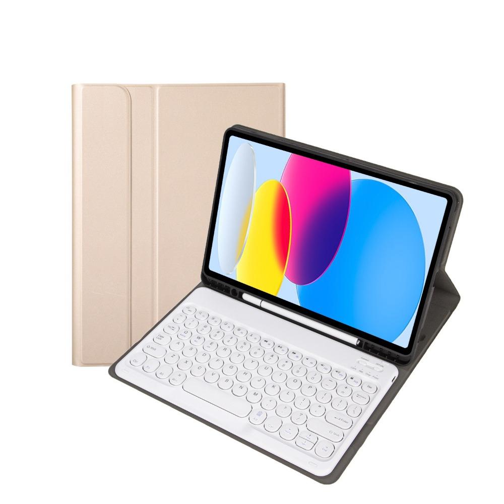 Magnética para iPad Air 10.9 11 Pro 9.7 Capa com Teclado Sem Fio Capa Fina de Couro para iPad 9 10ª Geração