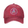 Stars Treks Starfleet ComUnisexd Hologram Fill Sun Baseball Cap  Unisex Adult Spring Fashion Tennis Skate Sunscreen Baseball Caps