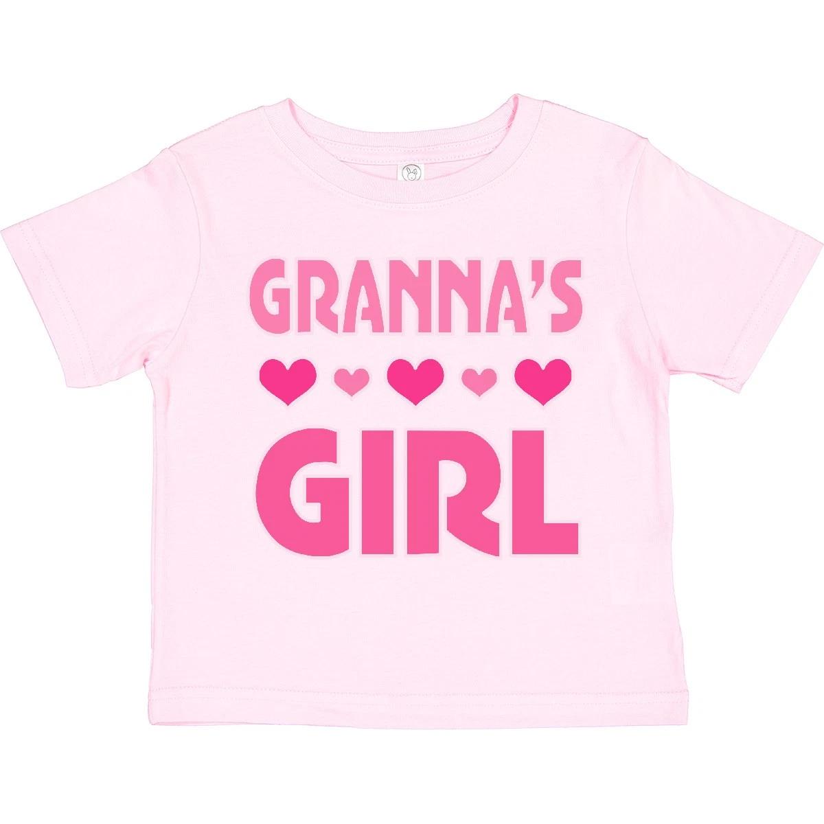 

Inktastic Granna Girl Granddaughter Toddler T-Shirt Childs Girls Grandkids Child 100