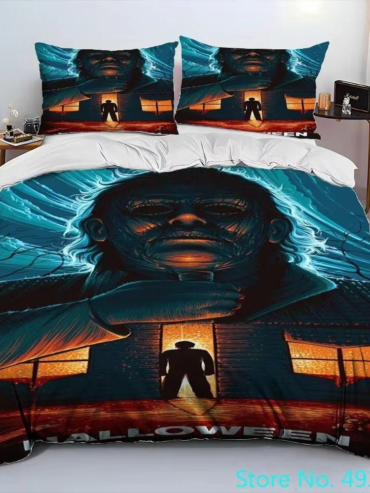 NUOVO Set Biancheria da Letto Chucky Film Horror Singolo Twin Matrimoniale Queen King Size Set Letto per Adulti Bambini Camera da Letto Biancheria per Adolescenti Migliori Regali