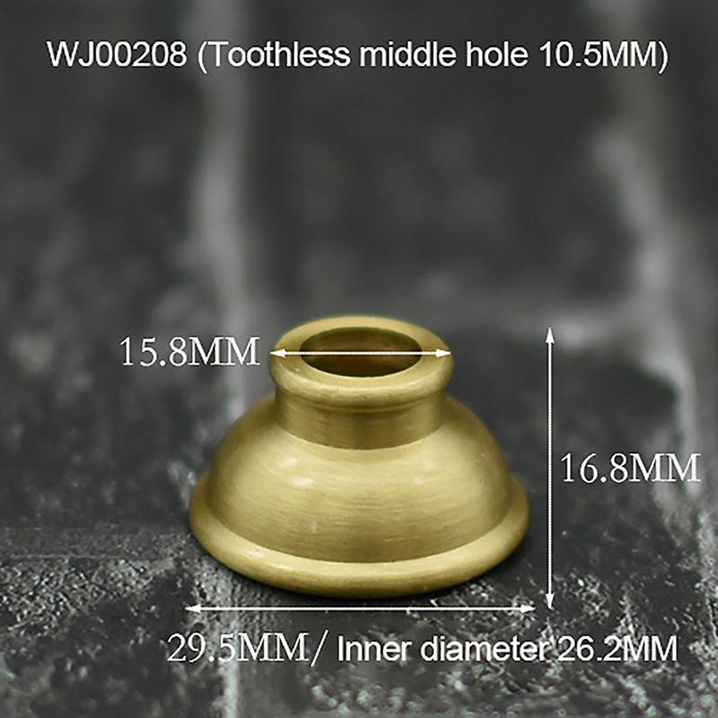 Bedroom Table Lamp Body Diy All Brass Decorative Parts I-Shaped Horn Cylindrical Beside Lamp Accessories Assembly Maintenance