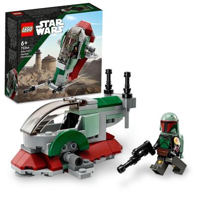 LEGO Toy Star Wars Boba Spaceship Microfighter Boys Girls Star Wars Goods Figure Plastic Model Toy Educational Toy Birthday Present Gift LEGO Block