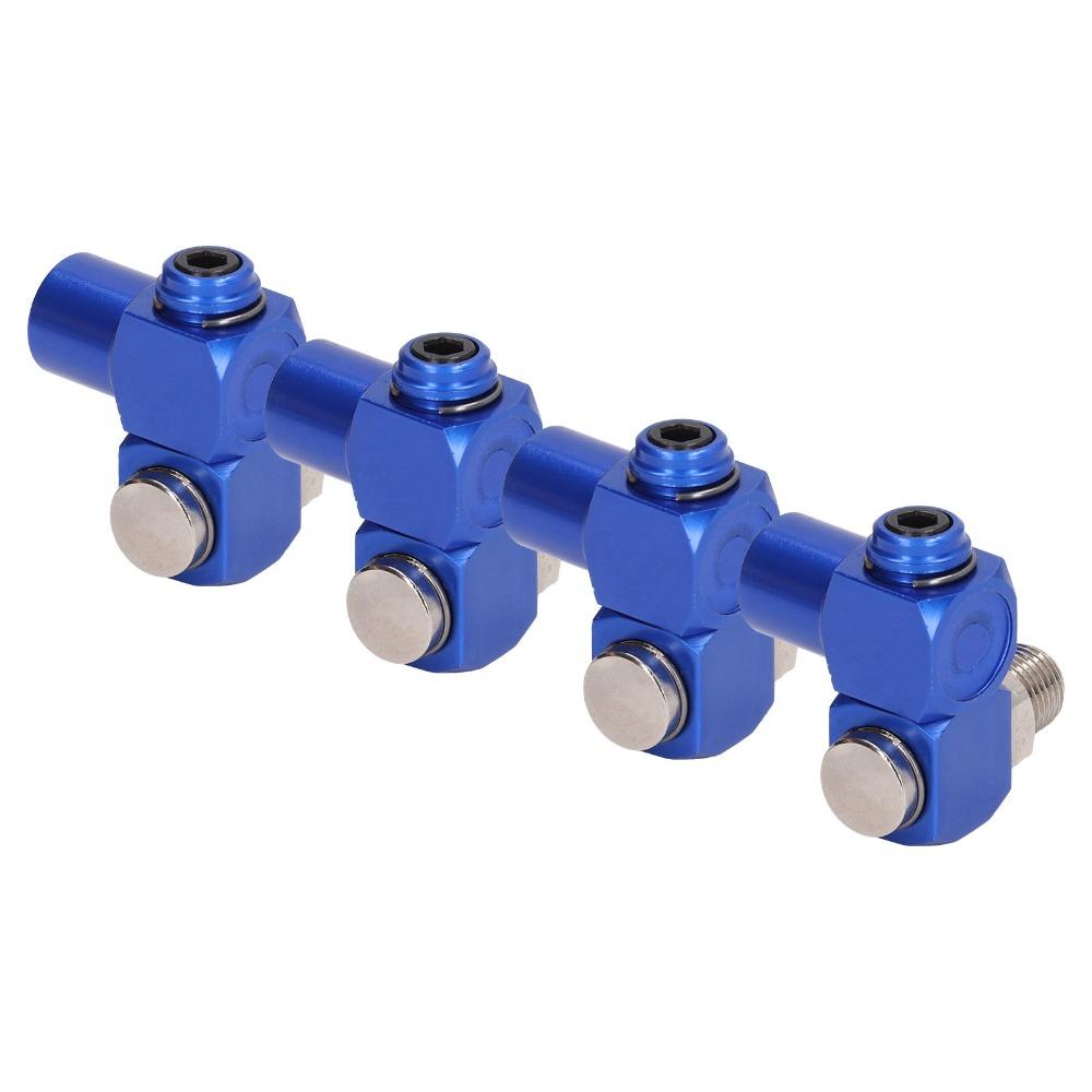 4PCS 360 Degree Rotation Swivel Air Fitting Rotating Hose Connector Industrial Applications