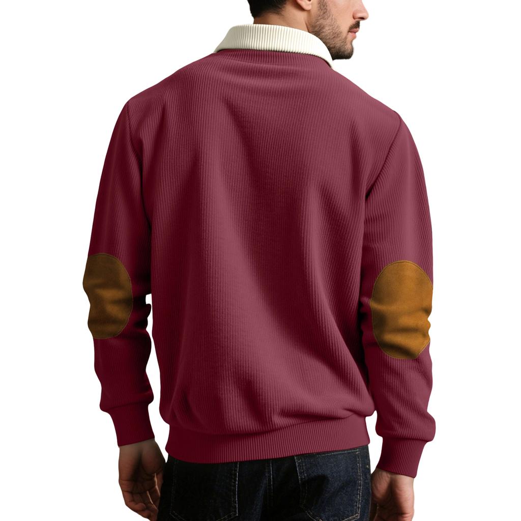 Men's  Hoodie  Loose  Long Sleeves  Round Neck