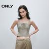 ONLY Women's Summer Slim Fit Chiffon Tie-Strap Top
