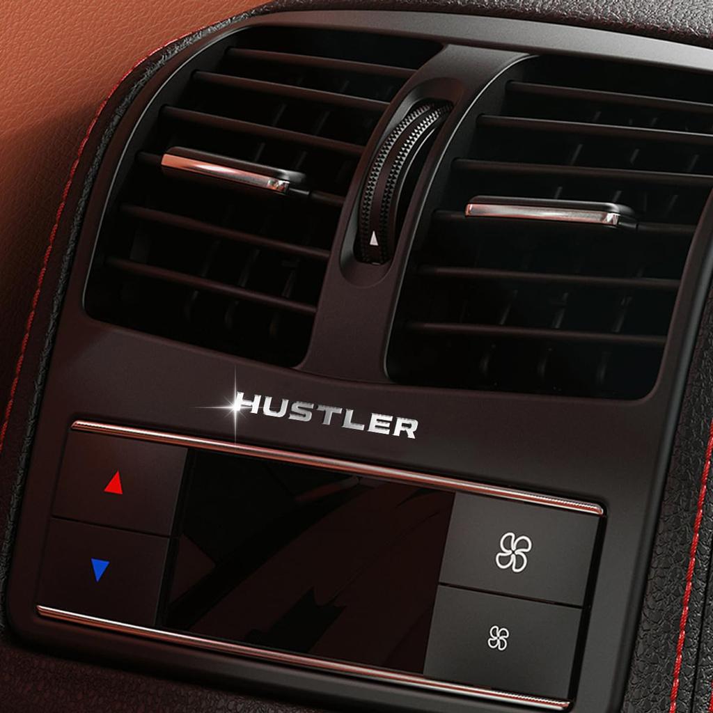 Hustler Mr52s Custom Emblem Car Logo Decoration Stickers, Metal Decorative Logo Badge Stickers, Custom
