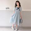 Girls' Stylish Summer 2026 Short Sleeve Princess Dress for Medium and Large Children