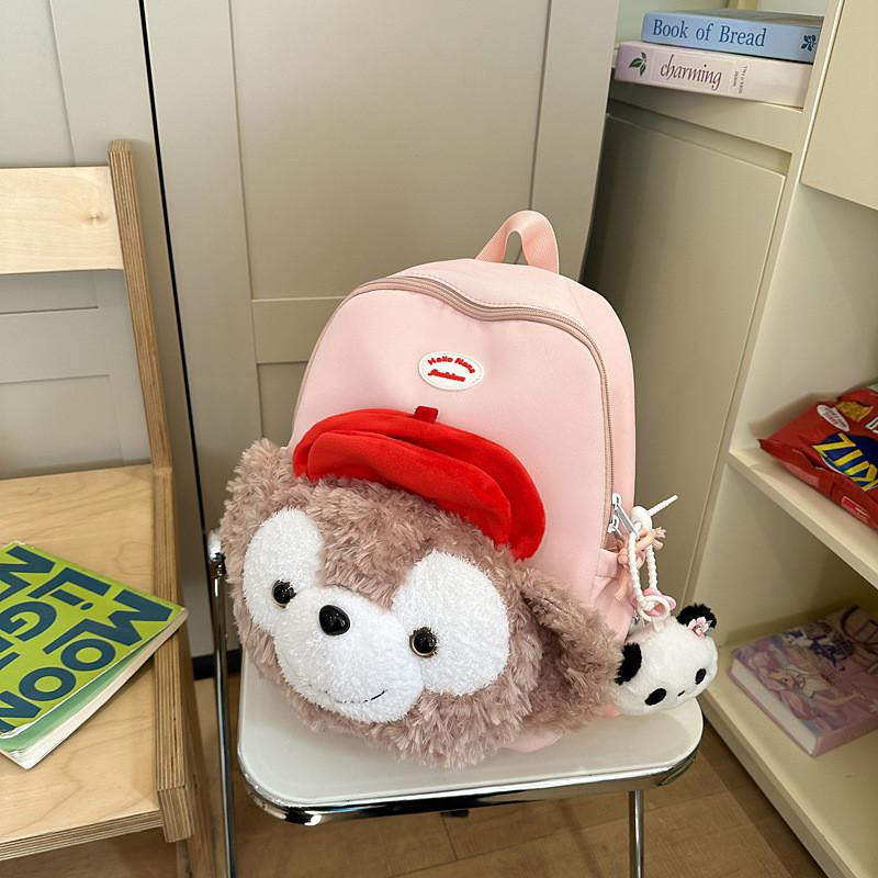 Duffy Bear Cartoon Rugzak Voor Kinderen En Tieners Met Pluche Ontwerp Voor Casual Reizen