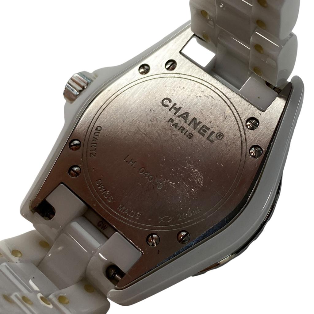 Used CHANELWatches white ceramic Women