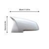 White Rearview Mirror Cap Wing Side Mirror Cover For BMW 1 2 3 3GT 4 X1 E84 M2 I3 Series F20 F21 F22 F23 F30 F31 F32 F33 F34 F80