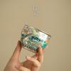 Cha Xun Ceramic Gilded Silver Fish Tea Master Cup
