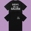 Gall 2026 Ery Dept Kurzarm Korrekte Version Buchstabendruck Neu Amerikanisch Lässig High Street Baumwoll-T-Shirt Trendig