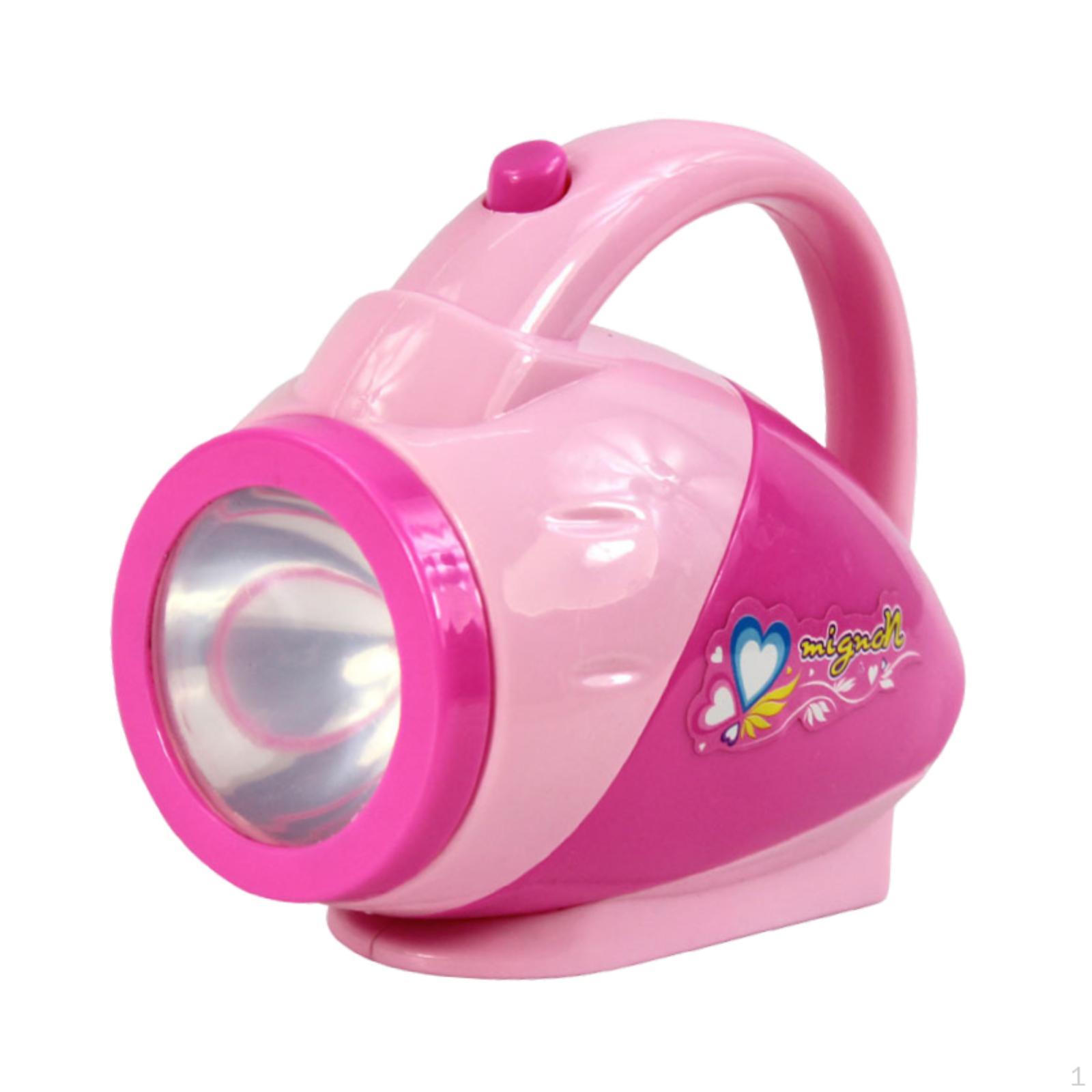 

Kids Pretend Play Flashlight for Boys Girls Children Handheld Home Role Toy Electric Torch
