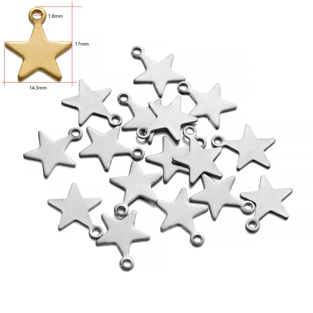 

100Pcs/lot Customized Custom Laser Engrave Name LOGO Stainless Steel Personalized Necklace Blank Tags Charms Jewelry Wholesale
