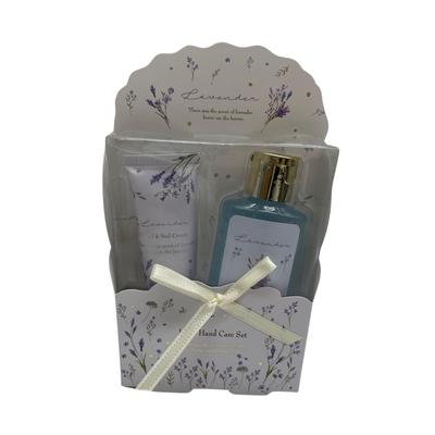 Koji Company Little Hand Care Day Lavender Fields Gift Hand Cream 20ml and Hand Gel 60ml 172621 Set, Mother's Gift, Box, Set,