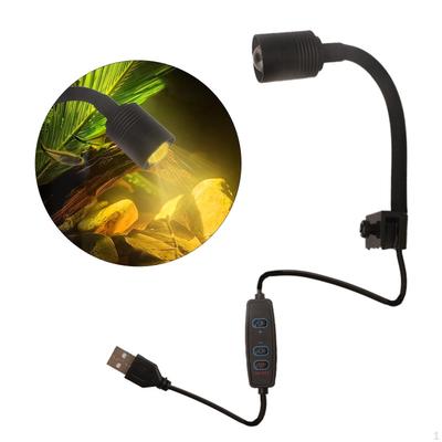 Aquarium Landscape Lighting Tank Underwater Flexible USB Plug Energy Efficient LED Light