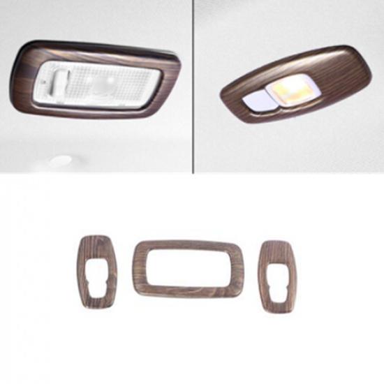 Peach Wood Grain Rear Reading Lamp Light Cover Trim For Nissan Rogue 2021-2024