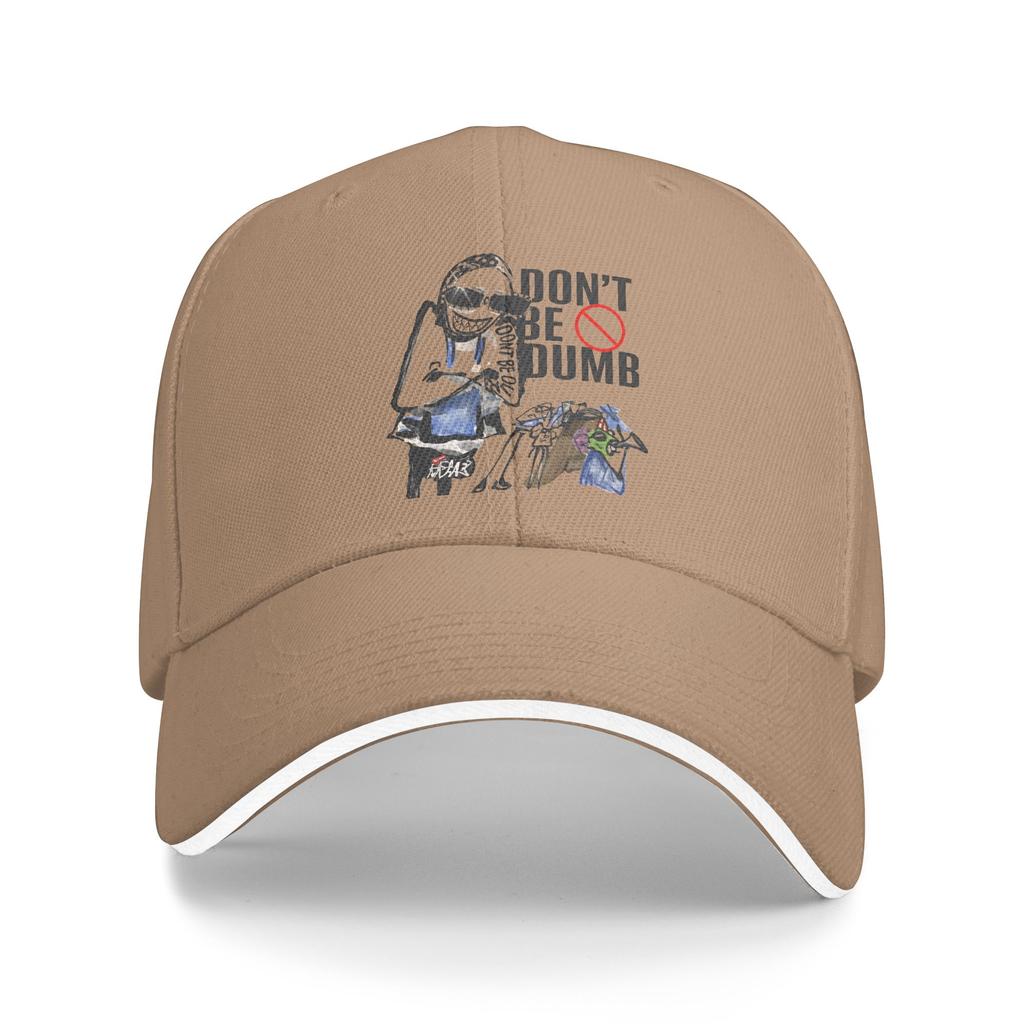 Spring Don't Be Dumb Baseball Cap AS-AP Rocky Album Kpop Rock Fashion Print Sun Trucker Hat Couple WomenSunscreen Baseball Caps