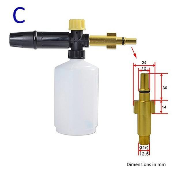 Car Foam Wash Snow Foam Lance Foam Nozzle Foam Cannon Foam Generator for Daewoo Hammer Karcher Huter Makita High Pressure Washer