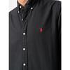 Polo Ralph Lauren Solid Color Embroidered Logo Long Sleeve Shirt Men shirts Black 710772290-001
