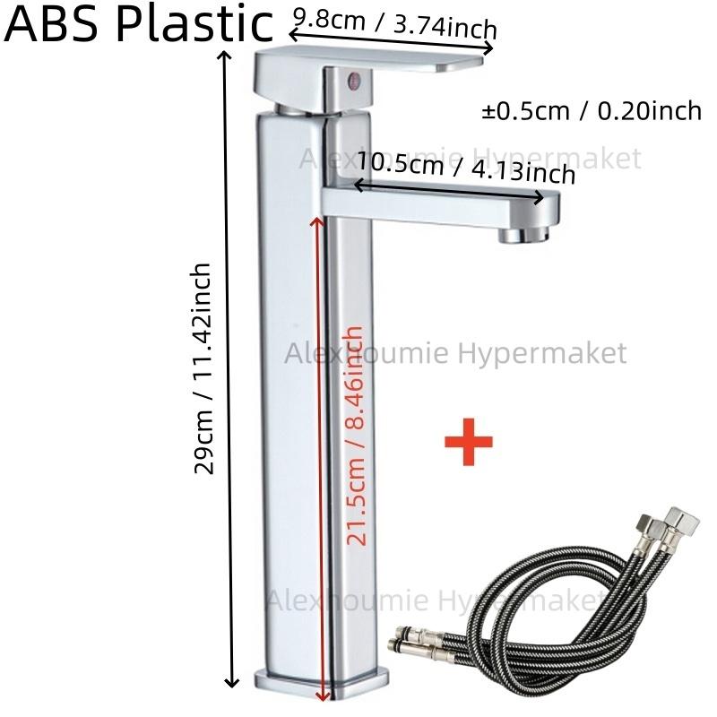 Basin Sink Bathroom Faucet Deck Mounted Hot Cold Water Basin Mixer Taps Black Lavatory Sink Tap 2025
