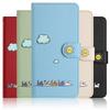 Suitable for Apple 16 Pro Max Phone Case, iPhone 15 Leather Case, Cartoon Painted Case, Flip Cover with Card Slot, 14 Protective Case