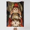 Animation O-Over The Garden Wall-l Throw Thick Comfort Flannel Quilt, Multi-scene Use Indoor Outdoor Daily Nap