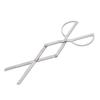 Protable Stainless Steel Folding Fire Tongs Outdoor Camping Hiking Stove Accessory