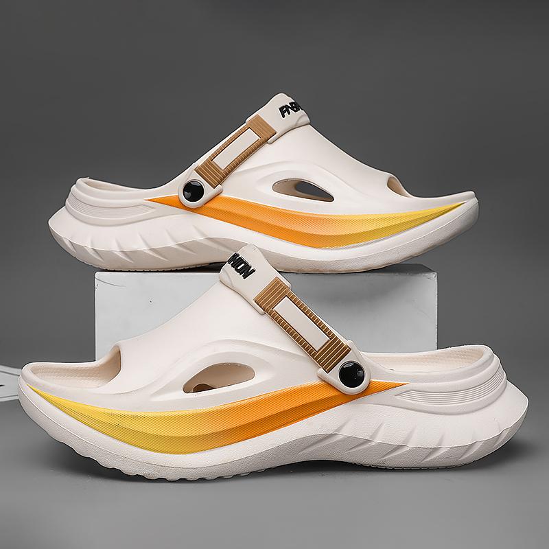 Sommer Herren Massage Hausschuhe Indoor Outdoor Sandalen Strand Bequem Weich Slides Clogs Freizeitschuhe Zuhause Herren Outdoor Sandalen