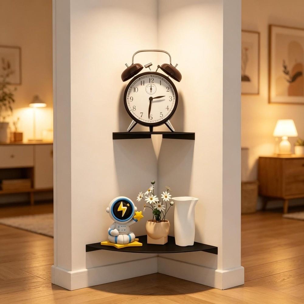 1/2Pcs Wall Mounted Wall Mount Storage Rack Corner Shelf Organizer for Bathroom Shower
