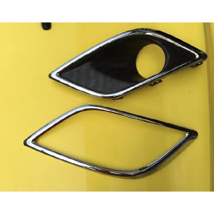1 Pair Car Front Fog Lamp Light Molding Rings Trim Cover Car Accessories For Chevrolet Sail 3 LOVA RV Fog Lamp Frame Protection