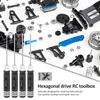 4/8Pcs Hex Screw Driver Repair Tool Set Non-slip 1/18 1/24 Scale Design for TRX4M SCX24 FCX18 Model Car Precise Screwdriver Tool