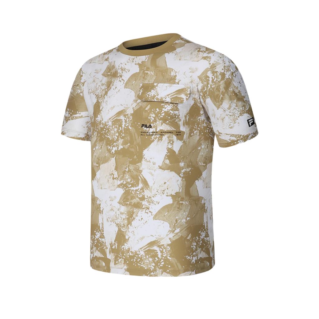 New FILA T Shirts Men's All Over Print A11M427104FZA