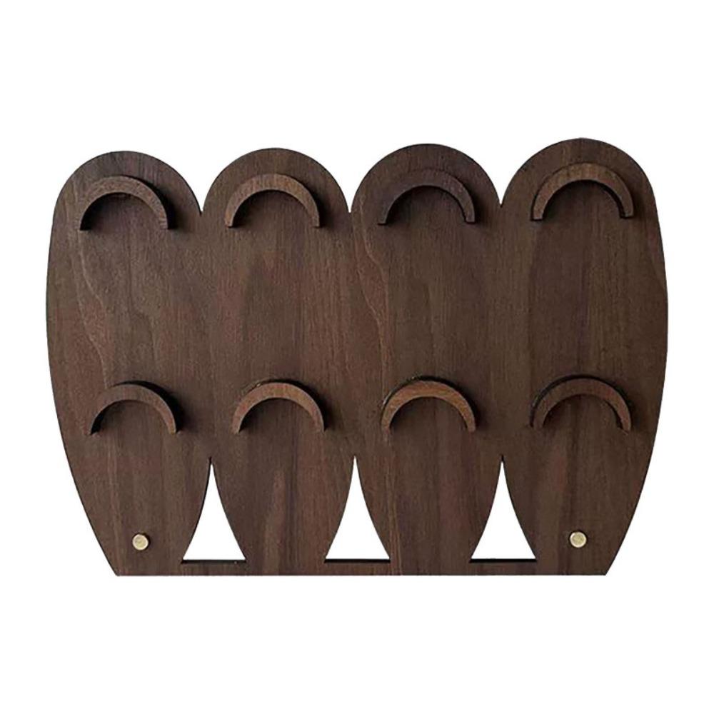 Hand Bangle Bracelet Tray Wood Jewelry Holder Durable Necklace Display Stand  Gift