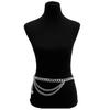 Women Vintage Style Retro Tassels Multiple Layer Waist Chain Embossed Body Chain