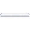 Memory Foam Mattress 80 x 200 x 17 cm Soft White