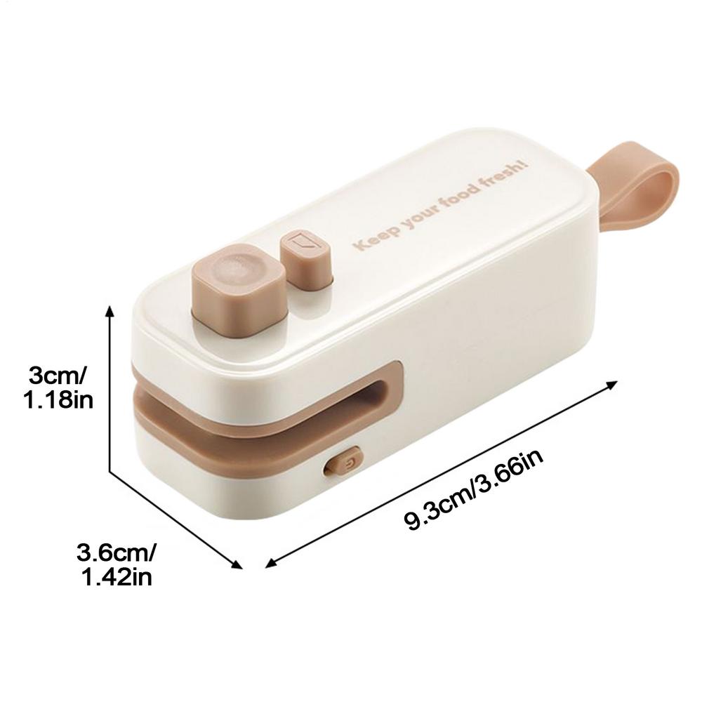 Refrigerator magnetic sealing clips Mini Bag Sealing Tool small portable handheld sealing machine Kitchen Special Tools