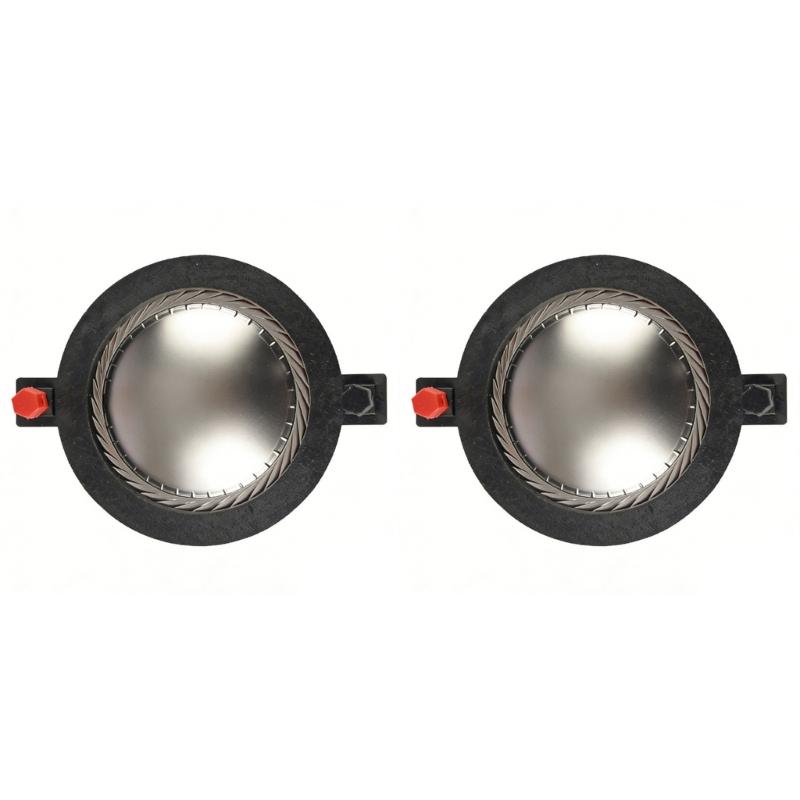 2Pcs Diaphragm Replacement Metal Film Tweeter Consistent Quality For Professional Sound Equipment Speaker Repair