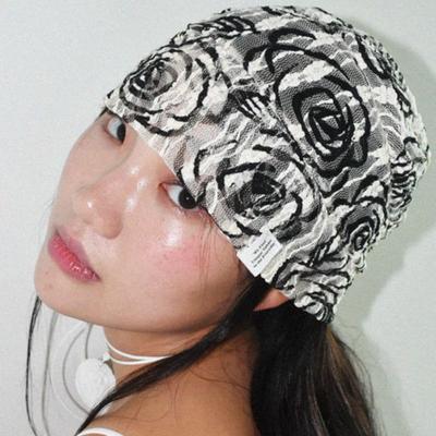 Sombrero Floral de VERANO usite (ROSA MARFIL)