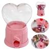 Heart Shaped Candy Dispenser, Fun Gumball Machine for Home & Office, Sweet Treat Dispenser for Valentine's Day Party Favors