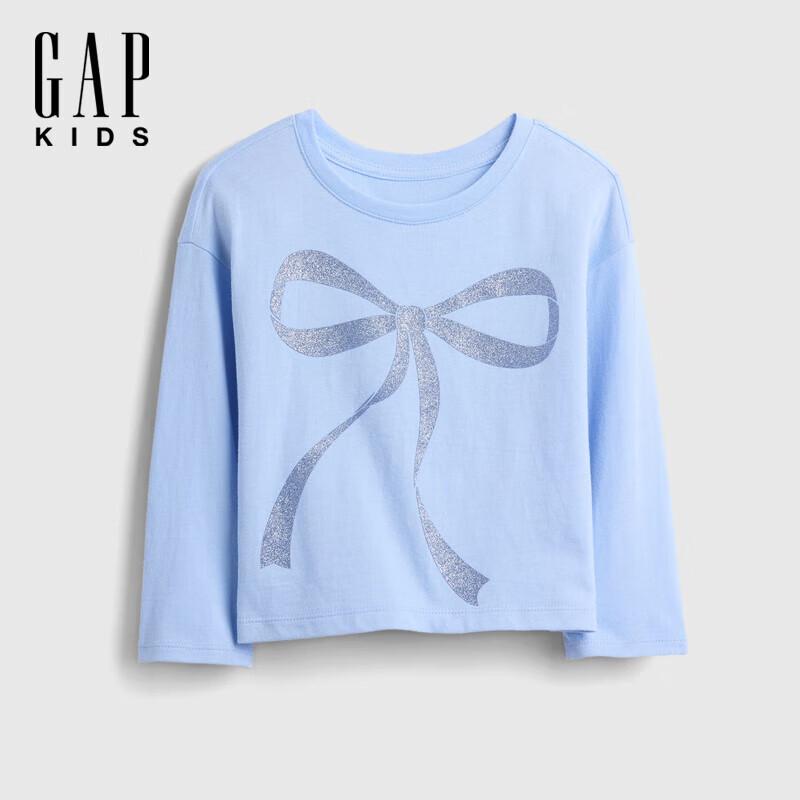 Gap Toddler Girl s Fun Print Cotton Long Sleeve T-Shirt 110/56