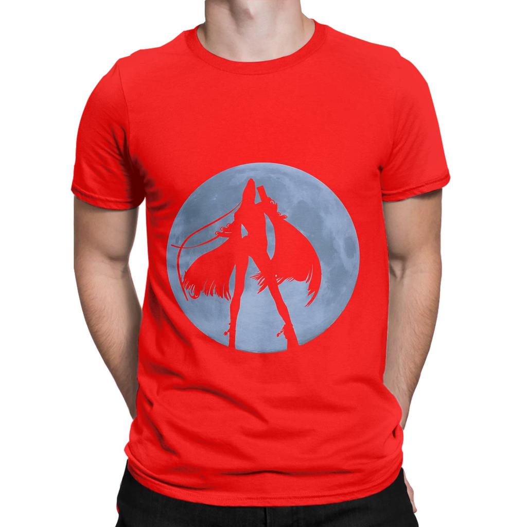 Bayonetta Moon Funny 100 Cotton TShirt Bayonetta Game Tops Tees For Unisex