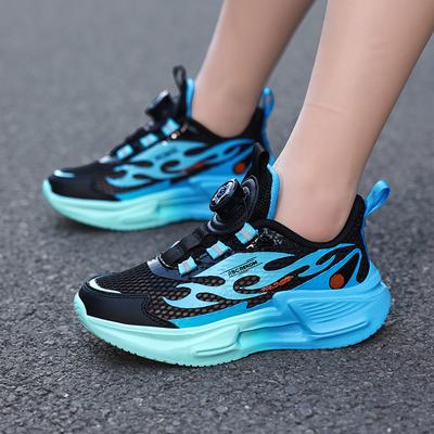 Kinder Freizeitschuhe Rutschfest Jungen Basketball Sneaker für Outdoor-Sport und Fitnessaktivitäten